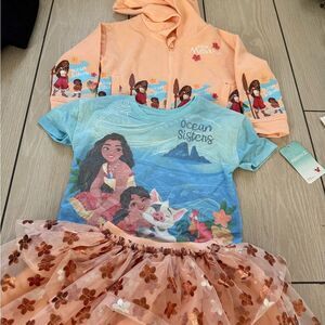 Brand new Disney Moana Kids Matching Set 3pcs